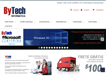Tablet Screenshot of bytechnet.com.br